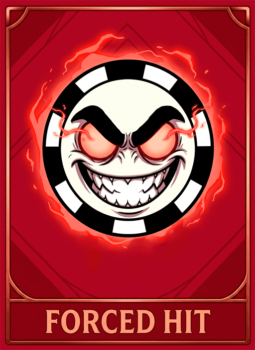 Forced Hit power-up card