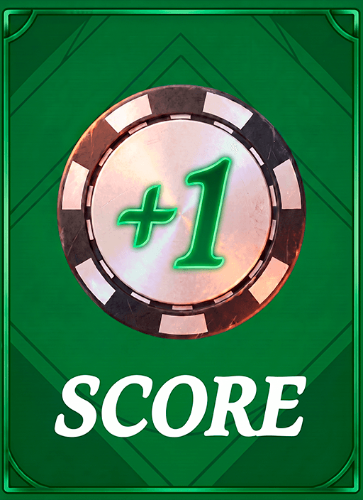 +1 Score power-up card