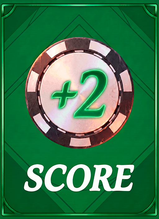 +2 Score power-up card